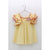 Vestido Cuadro Vichy Amarillo